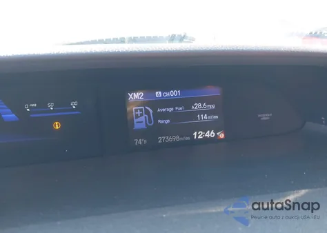 2013 Honda Civic Hybrid from USA, damaged, VIN 19XFB4F25DE004000